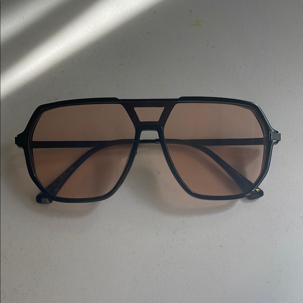 Stylish Black and Brown Sunglasses